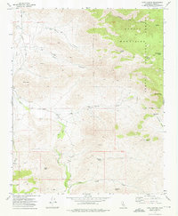 Download a high-resolution, GPS-compatible USGS topo map for Cane Canyon, CA (1976 edition)
