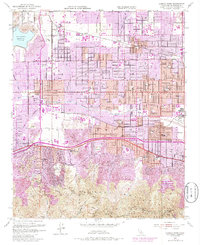 Download a high-resolution, GPS-compatible USGS topo map for Canoga Park, CA (1986 edition)