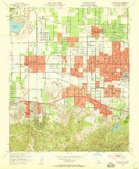 Download a high-resolution, GPS-compatible USGS topo map for Canoga Park, CA (1959 edition)
