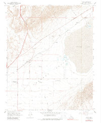 preview thumbnail of historical topo map of Kern County, CA in 1967