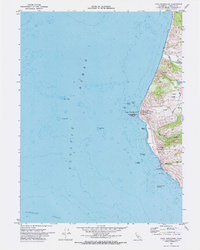 Download a high-resolution, GPS-compatible USGS topo map for Cape Mendocino, CA (1974 edition)