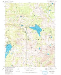 Download a high-resolution, GPS-compatible USGS topo map for Caples Lake, CA (1983 edition)
