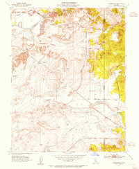 Download a high-resolution, GPS-compatible USGS topo map for Carbondale, CA (1954 edition)