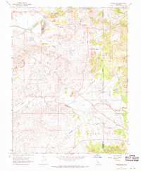 Download a high-resolution, GPS-compatible USGS topo map for Carbondale, CA (1970 edition)