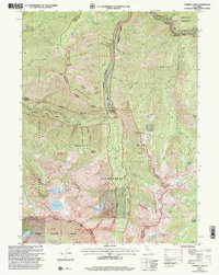 Download a high-resolution, GPS-compatible USGS topo map for Caribou Lake, CA (2004 edition)