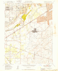 Download a high-resolution, GPS-compatible USGS topo map for Carmichael, CA (1950 edition)