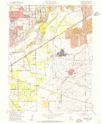 Download a high-resolution, GPS-compatible USGS topo map for Carmichael, CA (1955 edition)