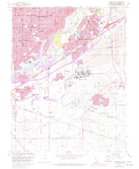 Download a high-resolution, GPS-compatible USGS topo map for Carmichael, CA (1977 edition)