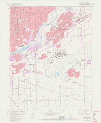 Download a high-resolution, GPS-compatible USGS topo map for Carmichael, CA (1977 edition)