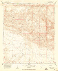 Download a high-resolution, GPS-compatible USGS topo map for Carrizo Mtn, CA (1959 edition)