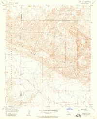 Download a high-resolution, GPS-compatible USGS topo map for Carrizo Mtn, CA (1958 edition)