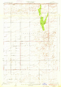 Download a high-resolution, GPS-compatible USGS topo map for Casa Desierta, CA (1933 edition)