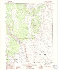 Download a high-resolution, GPS-compatible USGS topo map for Casa Diablo Mtn, CA (1994 edition)