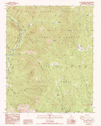 Download a high-resolution, GPS-compatible USGS topo map for Casa Vieja Meadows, CA (1994 edition)