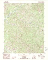 Download a high-resolution, GPS-compatible USGS topo map for Case Mountain, CA (1987 edition)
