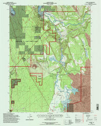 Download a high-resolution, GPS-compatible USGS topo map for Cassel, CA (1997 edition)