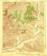 Download a high-resolution, GPS-compatible USGS topo map for Castaic, CA (1940 edition)