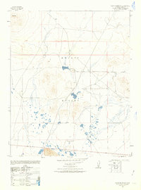 Download a high-resolution, GPS-compatible USGS topo map for Castle Butte SE, CA (1963 edition)