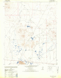 Download a high-resolution, GPS-compatible USGS topo map for Castle Butte SE, CA (1968 edition)