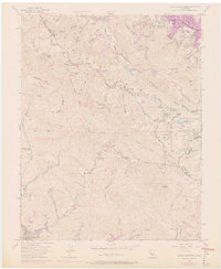 Download a high-resolution, GPS-compatible USGS topo map for Castle Rock Ridge, CA (1976 edition)