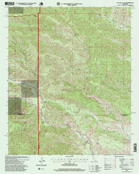 Download a high-resolution, GPS-compatible USGS topo map for Catclaw Flat, CA (1999 edition)