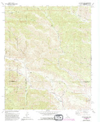 Download a high-resolution, GPS-compatible USGS topo map for Catclaw Flat, CA (1994 edition)