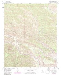 Download a high-resolution, GPS-compatible USGS topo map for Catclaw Flat, CA (1988 edition)