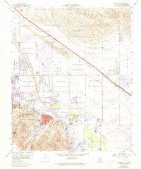 Download a high-resolution, GPS-compatible USGS topo map for Cathedral City, CA (1973 edition)