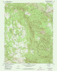 Download a high-resolution, GPS-compatible USGS topo map for Catheys Valley, CA (1985 edition)