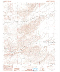 Download a high-resolution, GPS-compatible USGS topo map for Cave Mountain, CA (1993 edition)