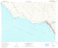 preview thumbnail of historical topo map of Cayucos, CA in 1965