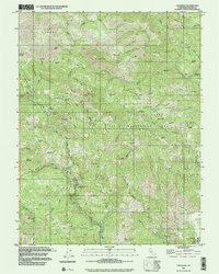 Download a high-resolution, GPS-compatible USGS topo map for Cazadero, CA (2002 edition)
