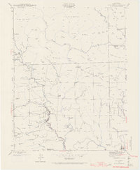 Download a high-resolution, GPS-compatible USGS topo map for Cazadero, CA (1965 edition)