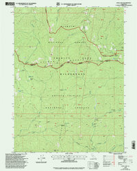 Download a high-resolution, GPS-compatible USGS topo map for Cecil Lake, CA (2003 edition)