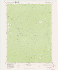 Download a high-resolution, GPS-compatible USGS topo map for Cecilville, CA (1979 edition)