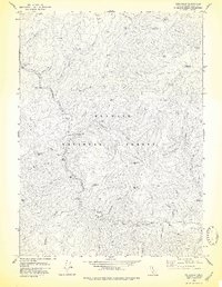 Download a high-resolution, GPS-compatible USGS topo map for Cecilville, CA (1978 edition)