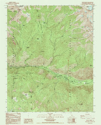 Download a high-resolution, GPS-compatible USGS topo map for Cedar Grove, CA (1995 edition)