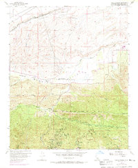Download a high-resolution, GPS-compatible USGS topo map for Cedar Springs, CA (1969 edition)