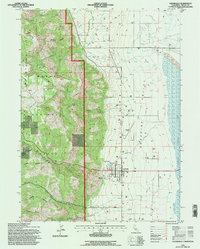 Download a high-resolution, GPS-compatible USGS topo map for Cedarville, CA (1996 edition)