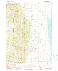 Download a high-resolution, GPS-compatible USGS topo map for Cedarville, CA (1990 edition)