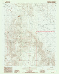 Download a high-resolution, GPS-compatible USGS topo map for Centennial Canyon, CA (1987 edition)