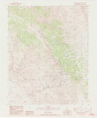 Download a high-resolution, GPS-compatible USGS topo map for Cerro Gordo Peak, CA (1987 edition)