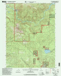 Download a high-resolution, GPS-compatible USGS topo map for Chalk Mountain, CA (2003 edition)