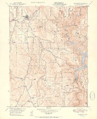Download a high-resolution, GPS-compatible USGS topo map for Challenge, CA (1950 edition)