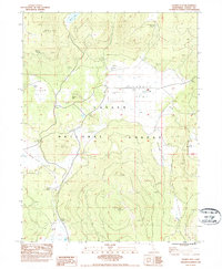 Download a high-resolution, GPS-compatible USGS topo map for Champs Flat, CA (1985 edition)