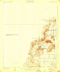 preview thumbnail of historical topo map of Ventura County, CA in 1927