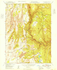 Download a high-resolution, GPS-compatible USGS topo map for Cherokee, CA (1949 edition)