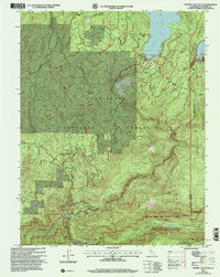 Download a high-resolution, GPS-compatible USGS topo map for Cherry Lake South, CA (2004 edition)