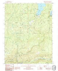 Download a high-resolution, GPS-compatible USGS topo map for Cherry Lake South, CA (1995 edition)