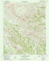 Download a high-resolution, GPS-compatible USGS topo map for Cherry Peak, CA (1984 edition)